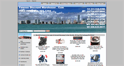 Desktop Screenshot of famousdiscountwarehouse.com